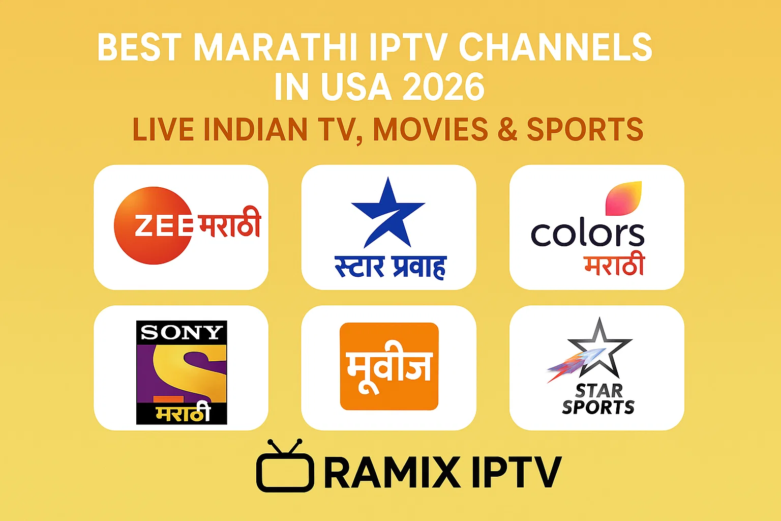 Best Marathi IPTV Channels in USA 2026