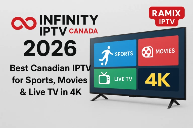 Infinity IPTV Canada 2026 – Best Canadian IPTV for Sports, Movies & Live TV in 4K
