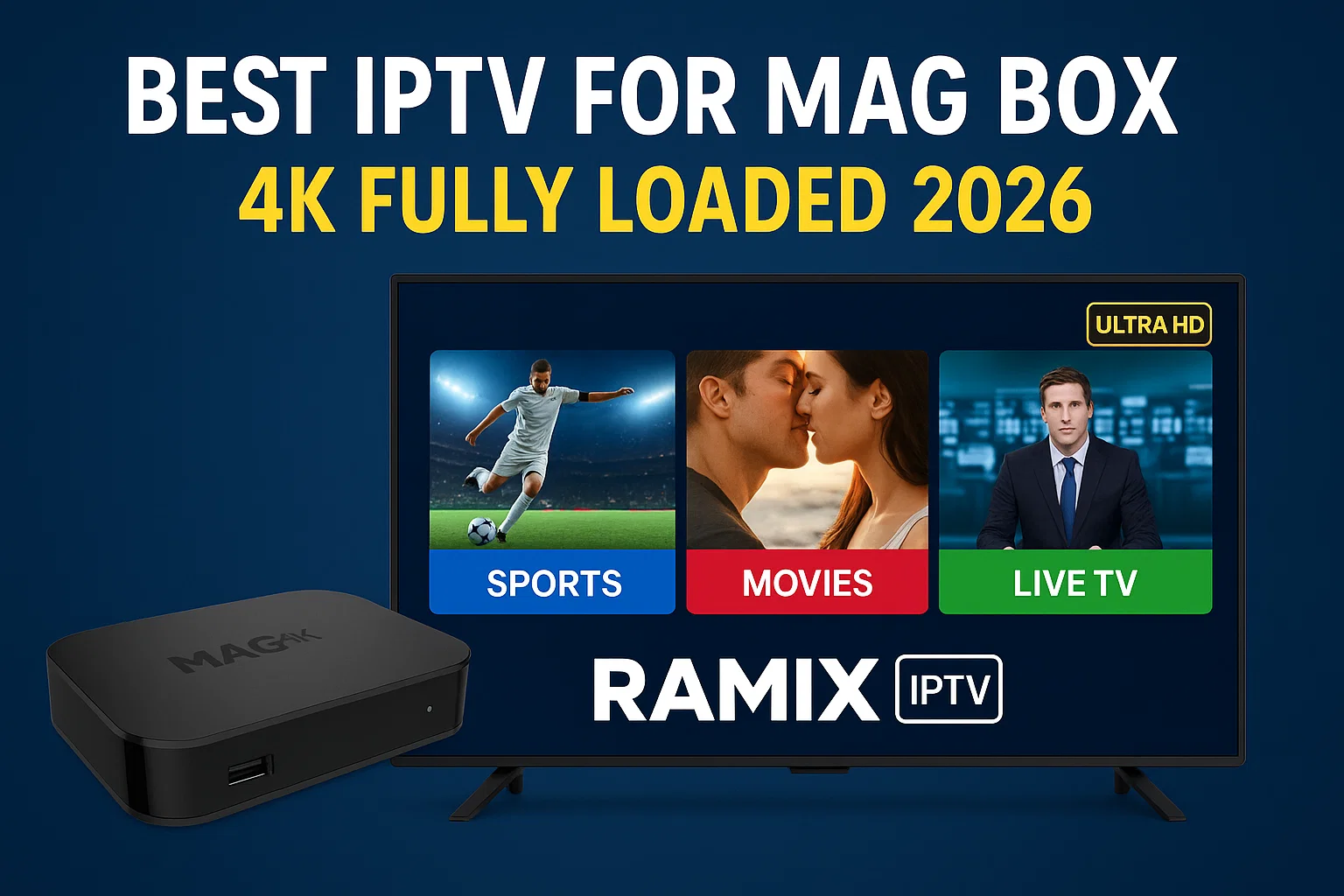 MAG Box 4K Fully Loaded